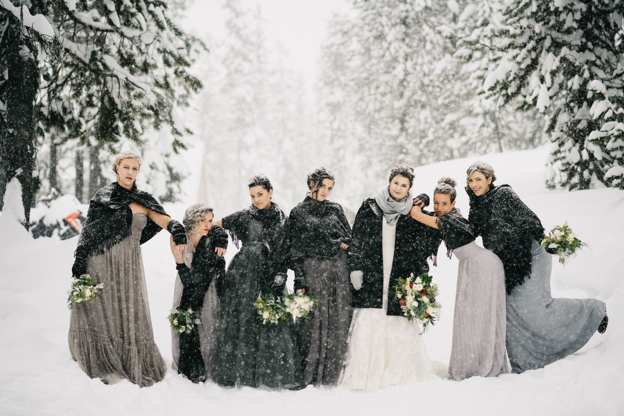 Small Elk Lake Resort Winter Wedding Bend Oregon 