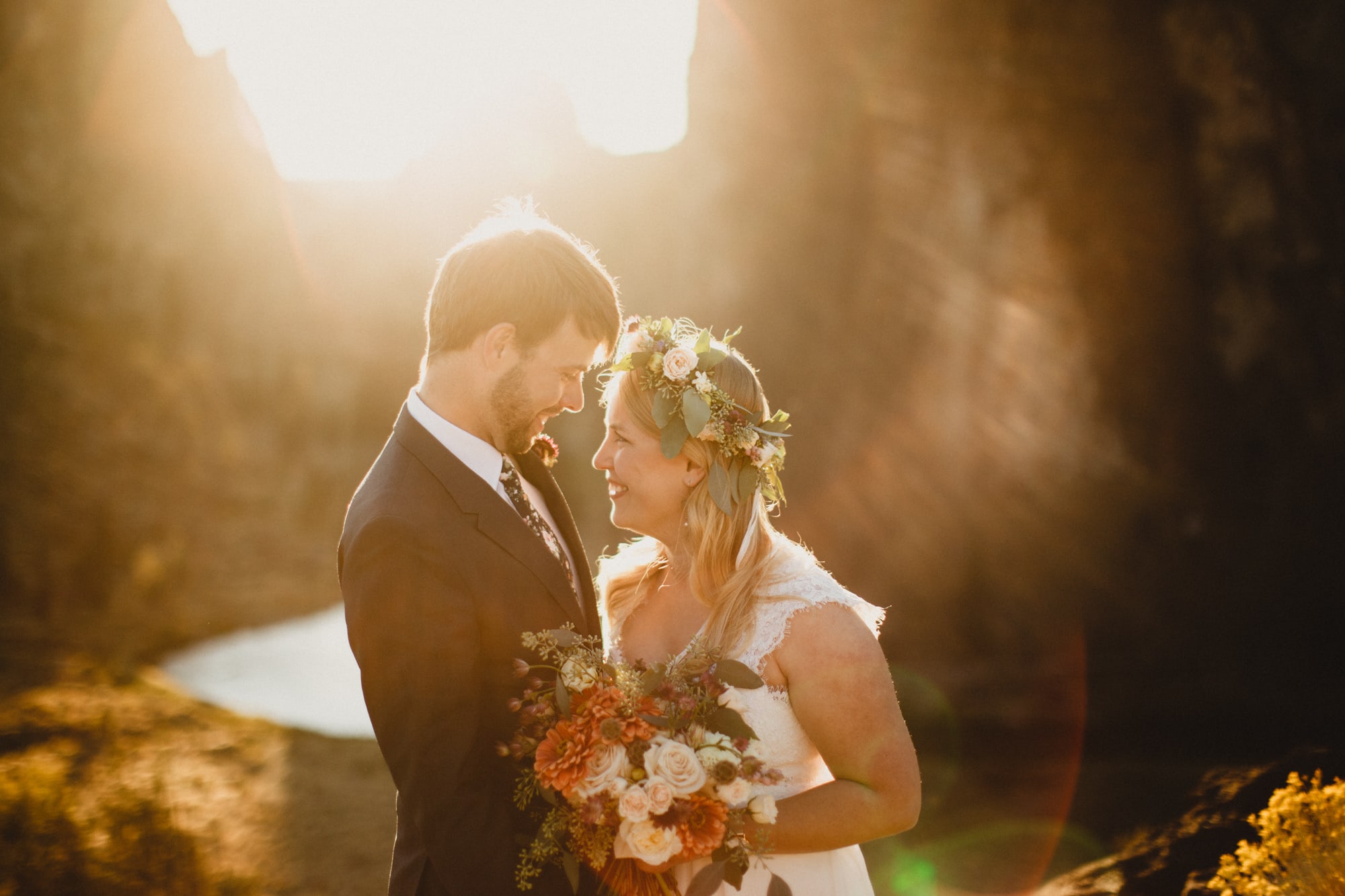 Bend Oregon Elopement Smith Rock Sparks Lake