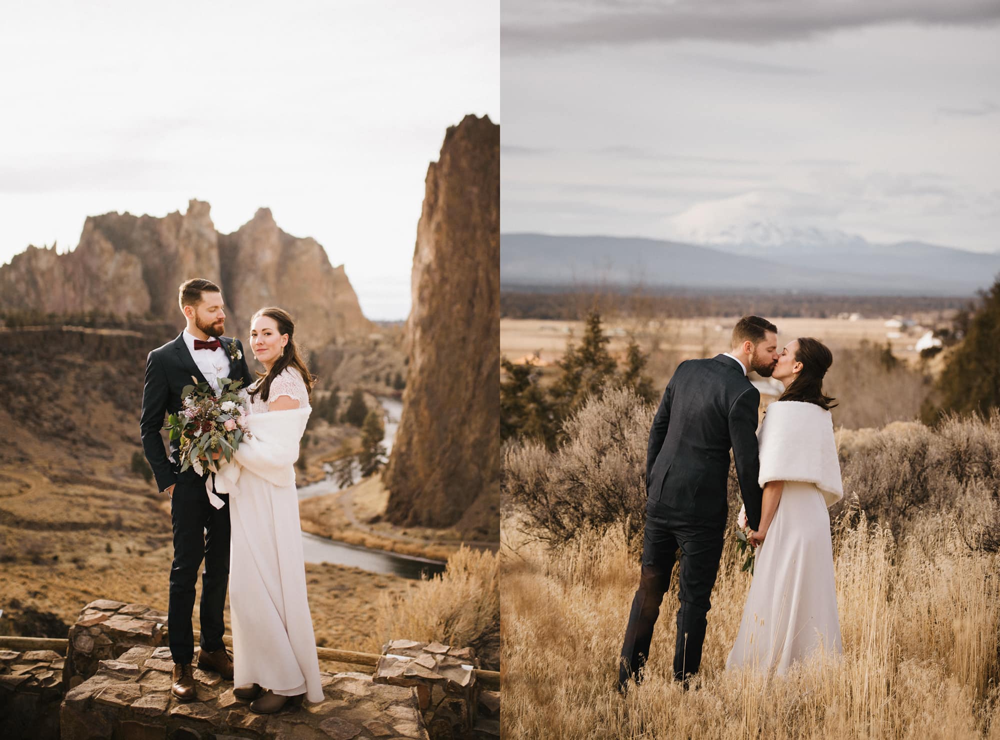 Smith Rock Elopement Photos Ceremony Location