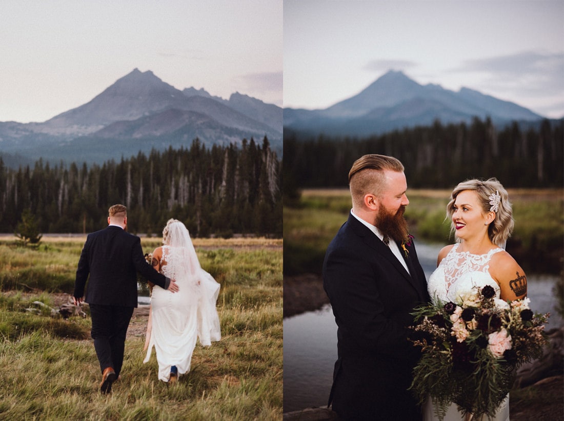 Bend Elopement Sparks Lake