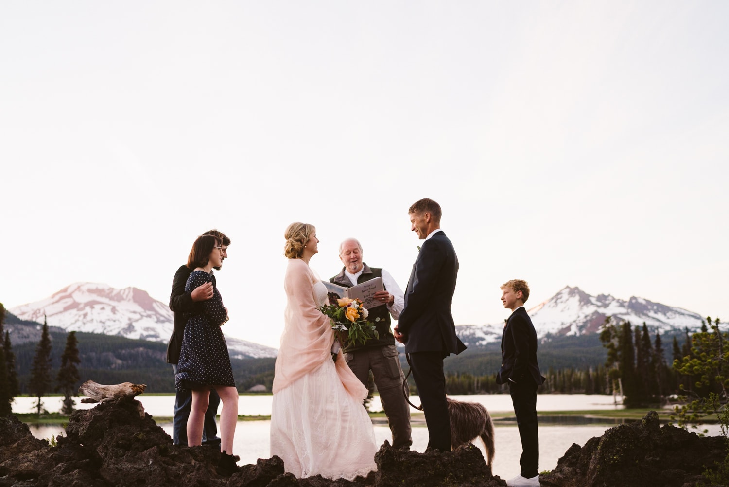 Bend Elopement Sparks Lake