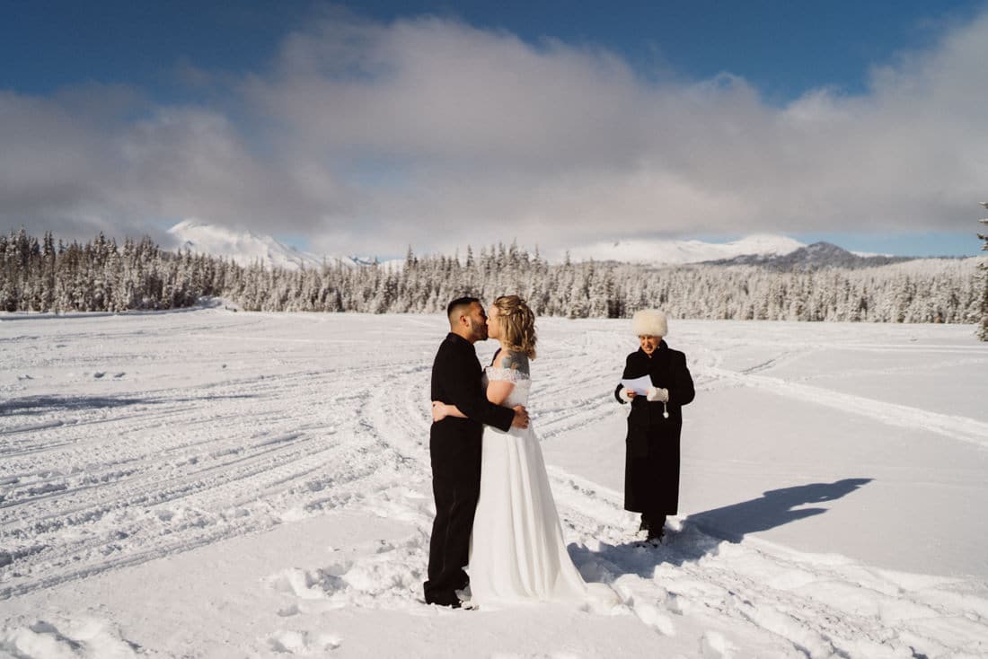 Bend Winter Wedding