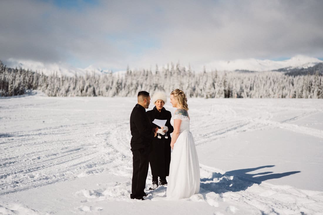 Oregon Winter Wedding