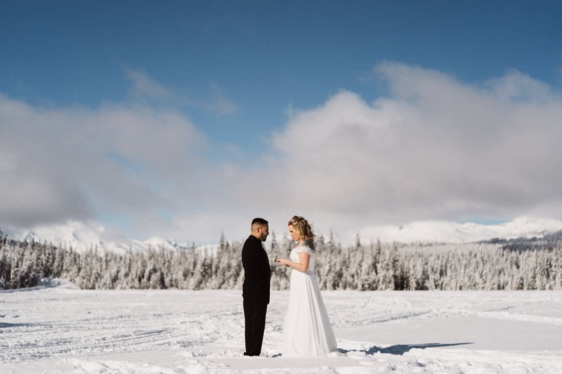Snowy Wedding