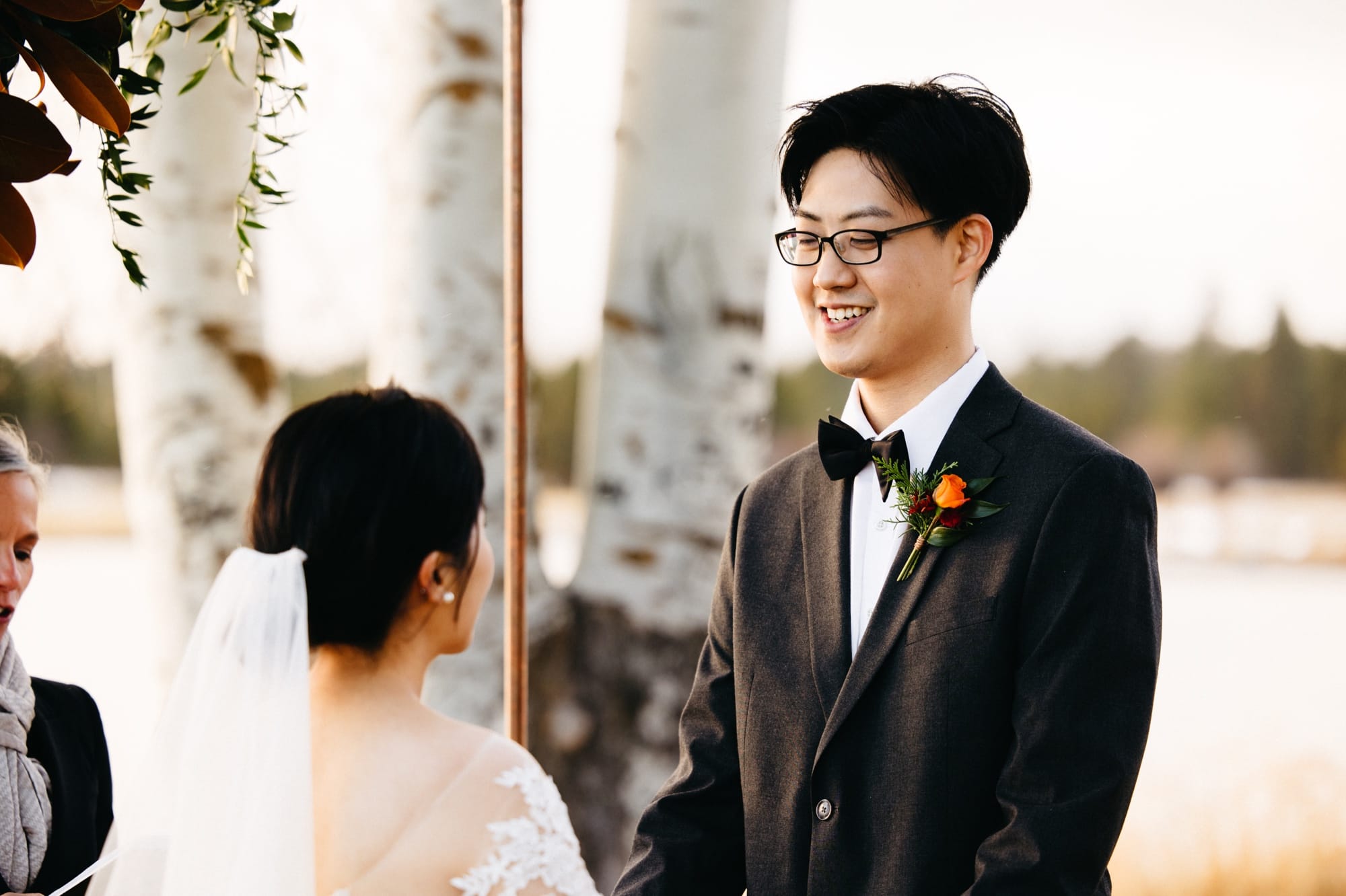 Black Butte Ranch Winter Elopement