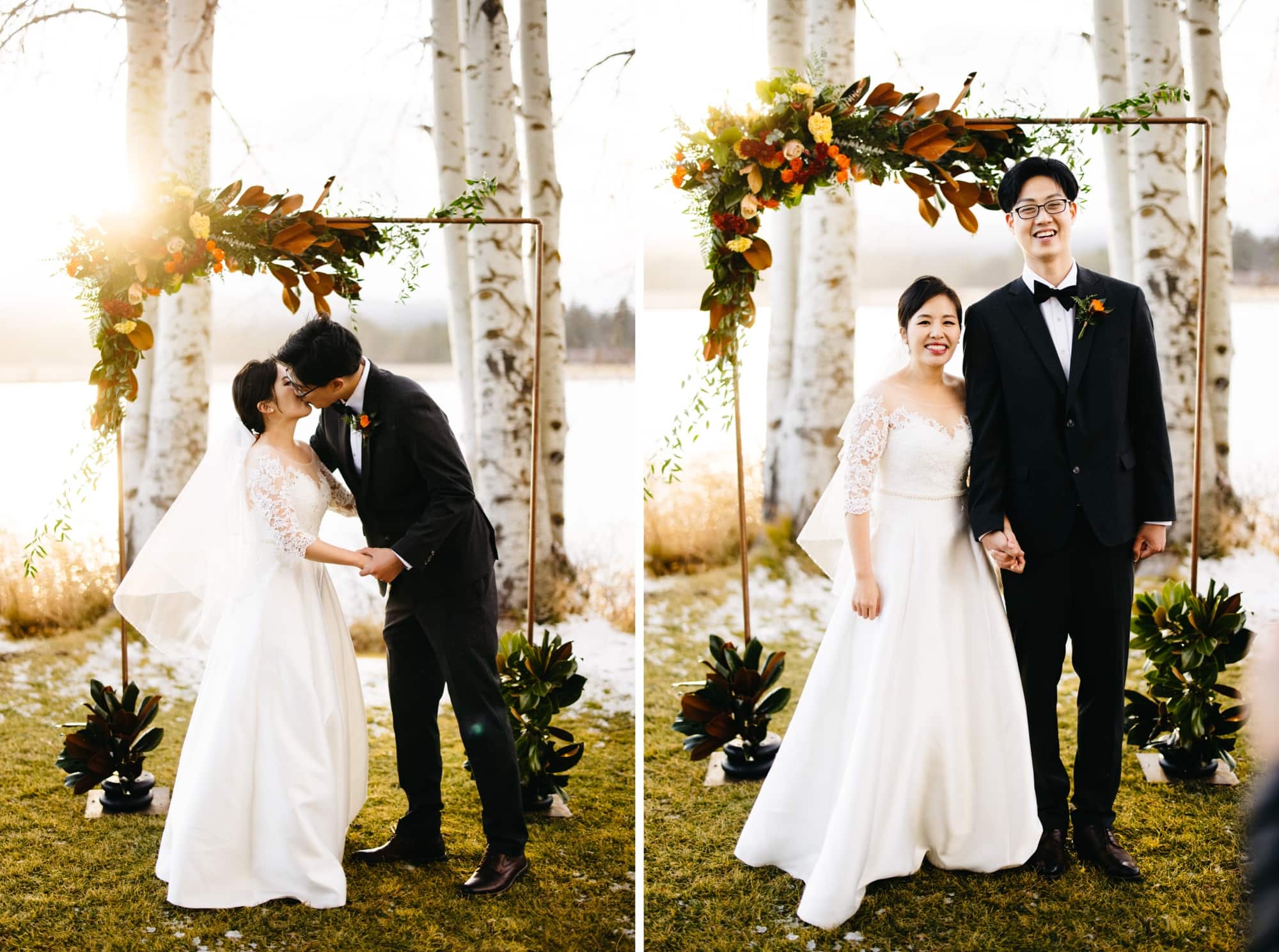 Black Butte Ranch Winter Elopement