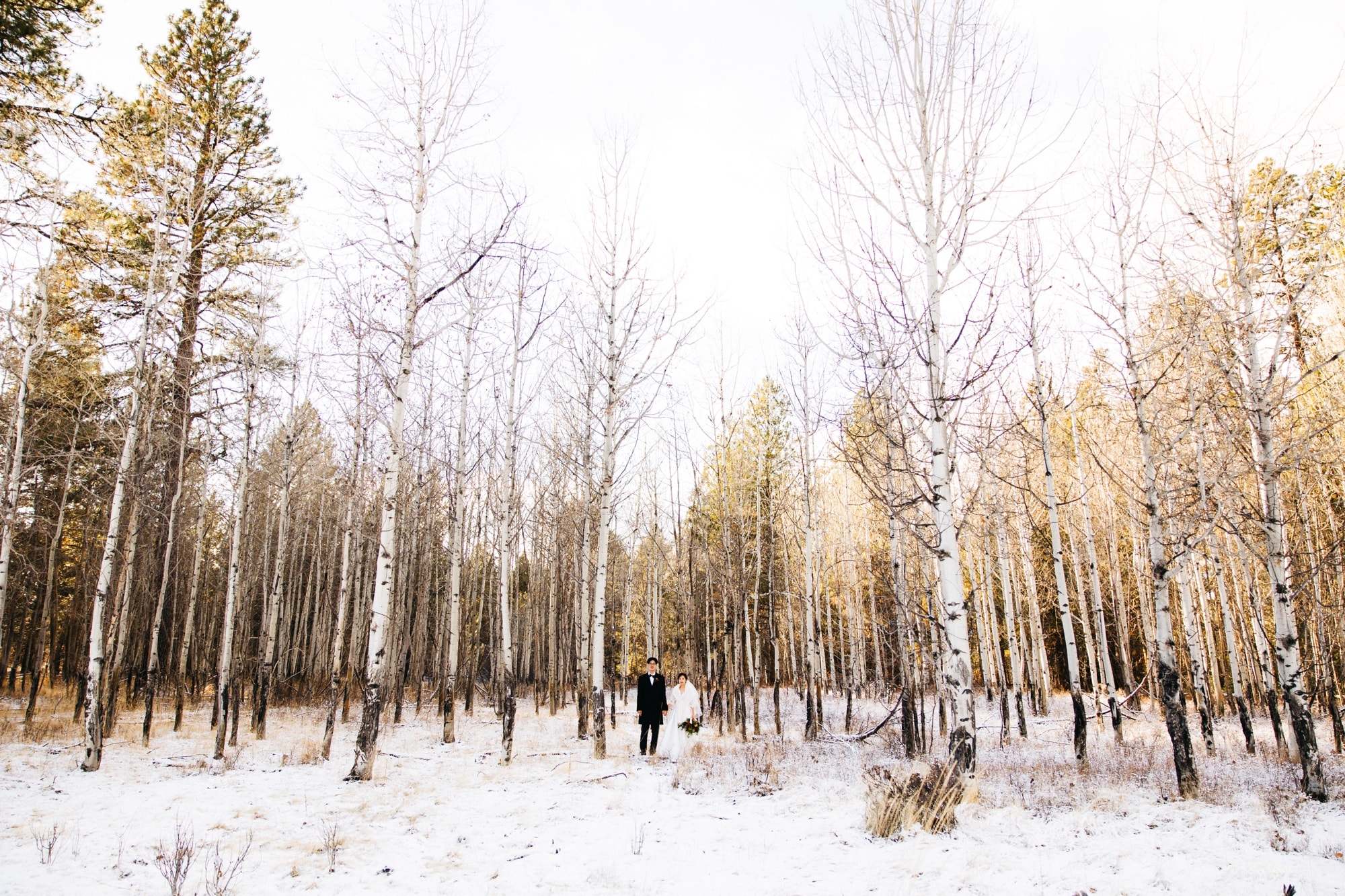 Black Butte Ranch Winter Elopement