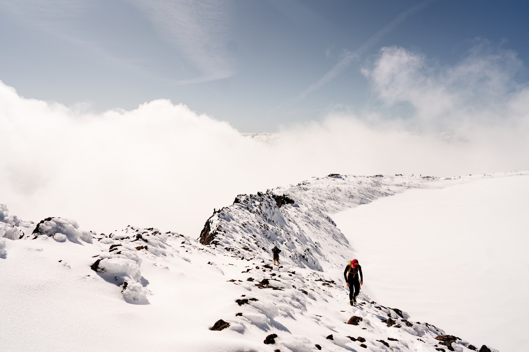 Top of South Sister