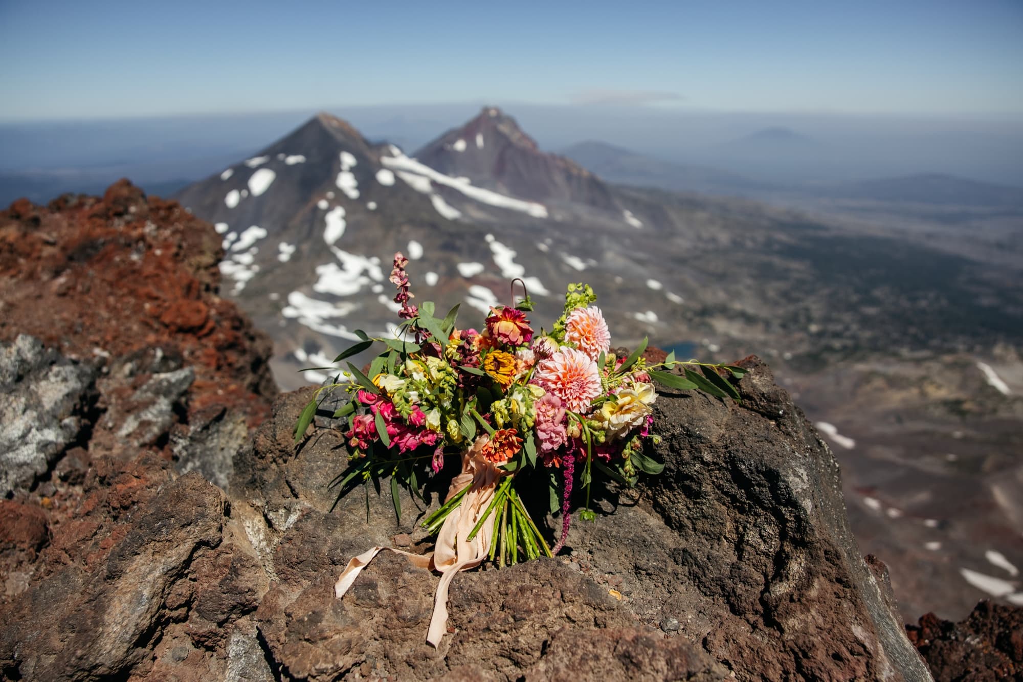 South Sister Oregon Elopement