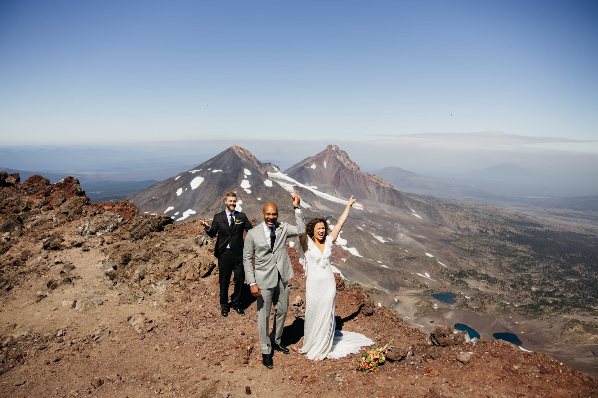 South Sister Oregon Elopement