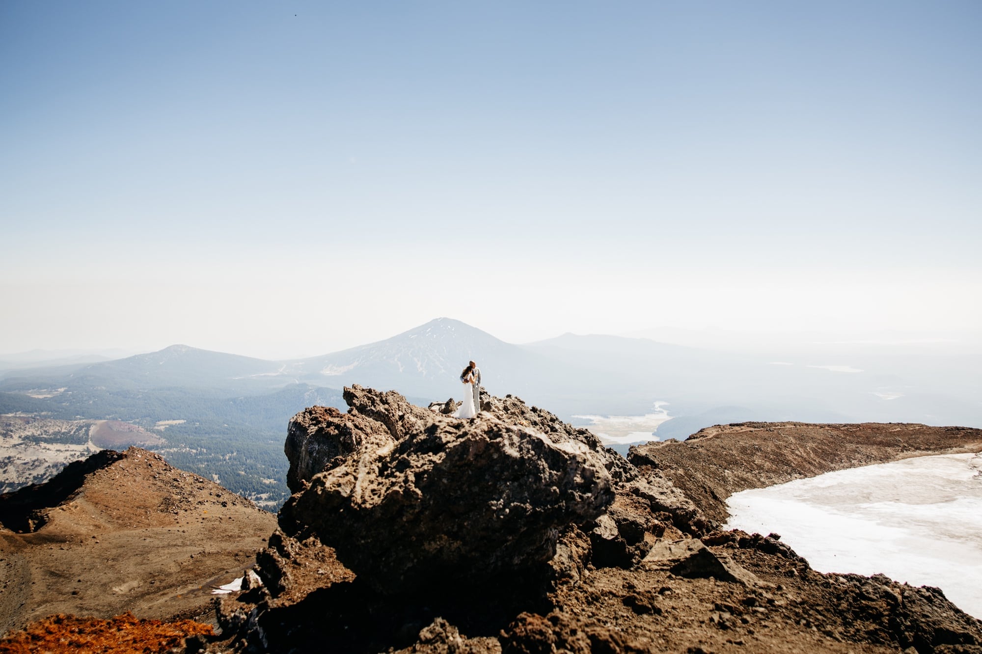 South Sister Oregon Elopement