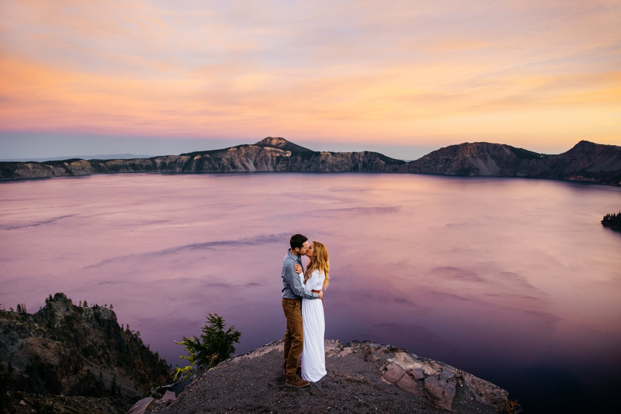 Crater Lake Oregon Elopement