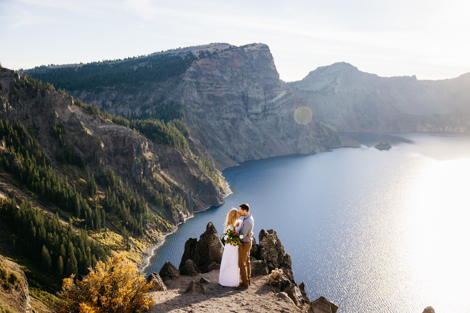 Crater Lake Oregon Elopement