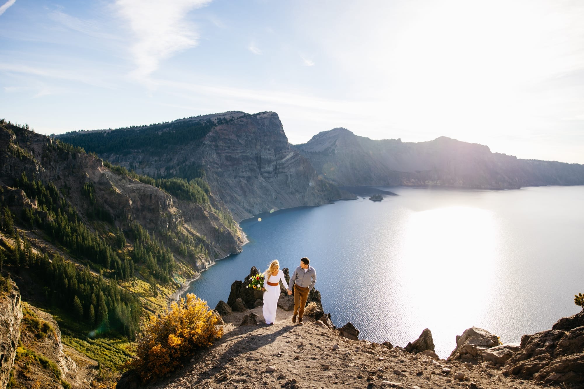 Crater Lake Oregon Elopement