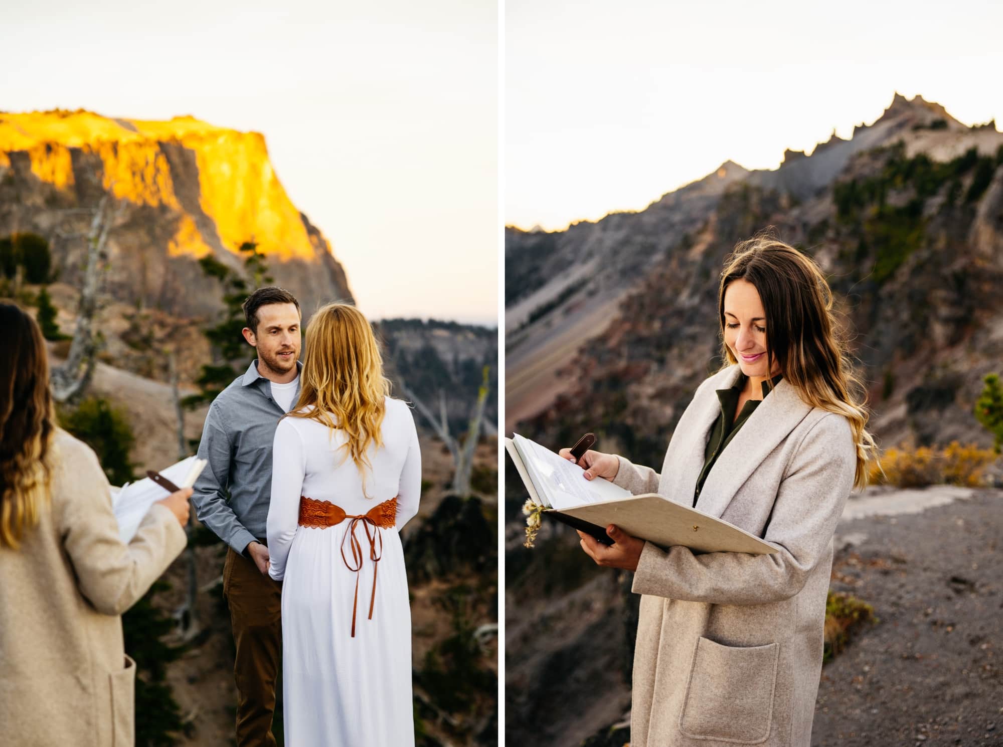 Crater Lake Oregon Elopement