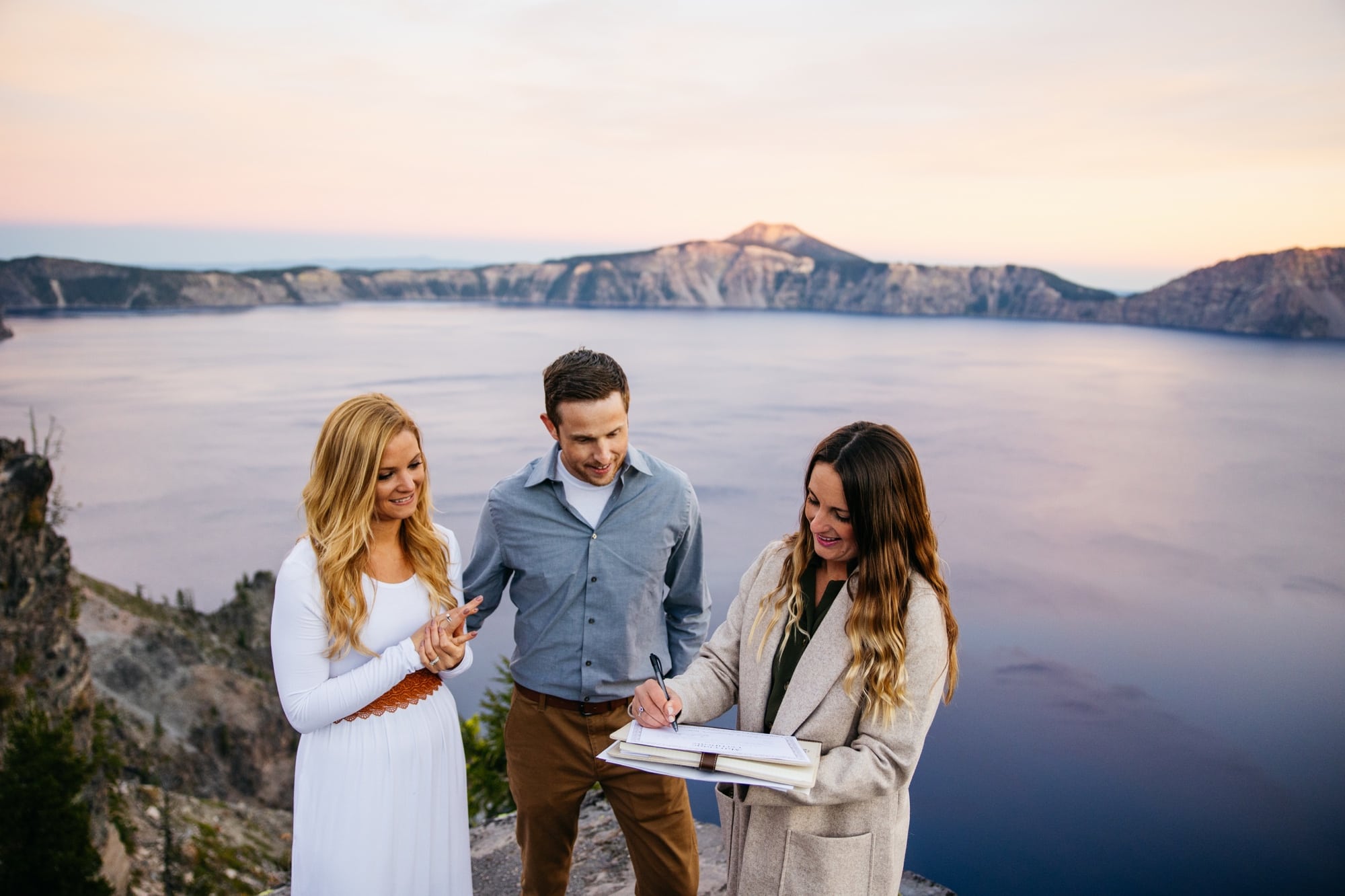 Crater Lake Oregon Elopement