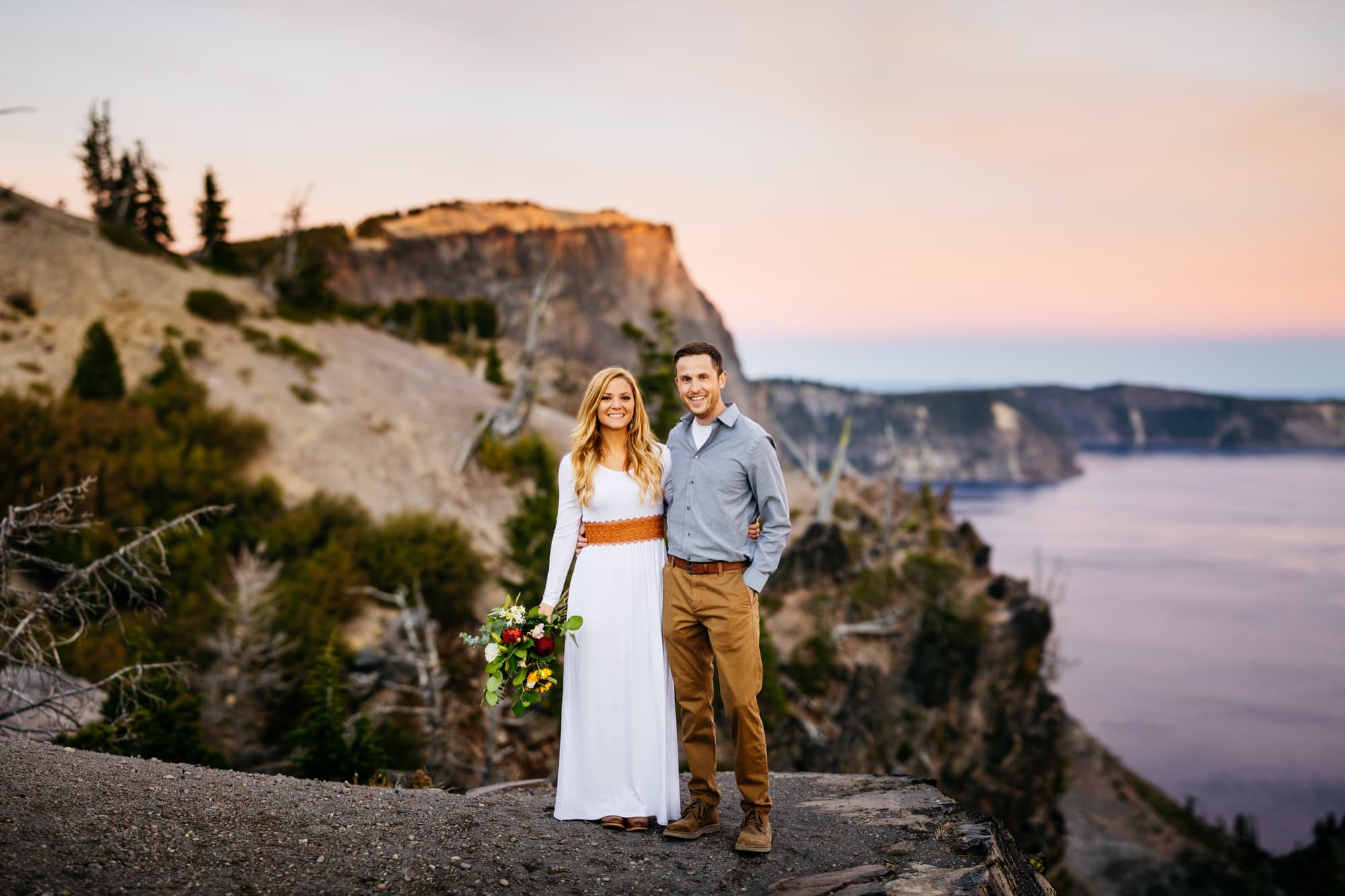 Crater Lake Oregon Elopement