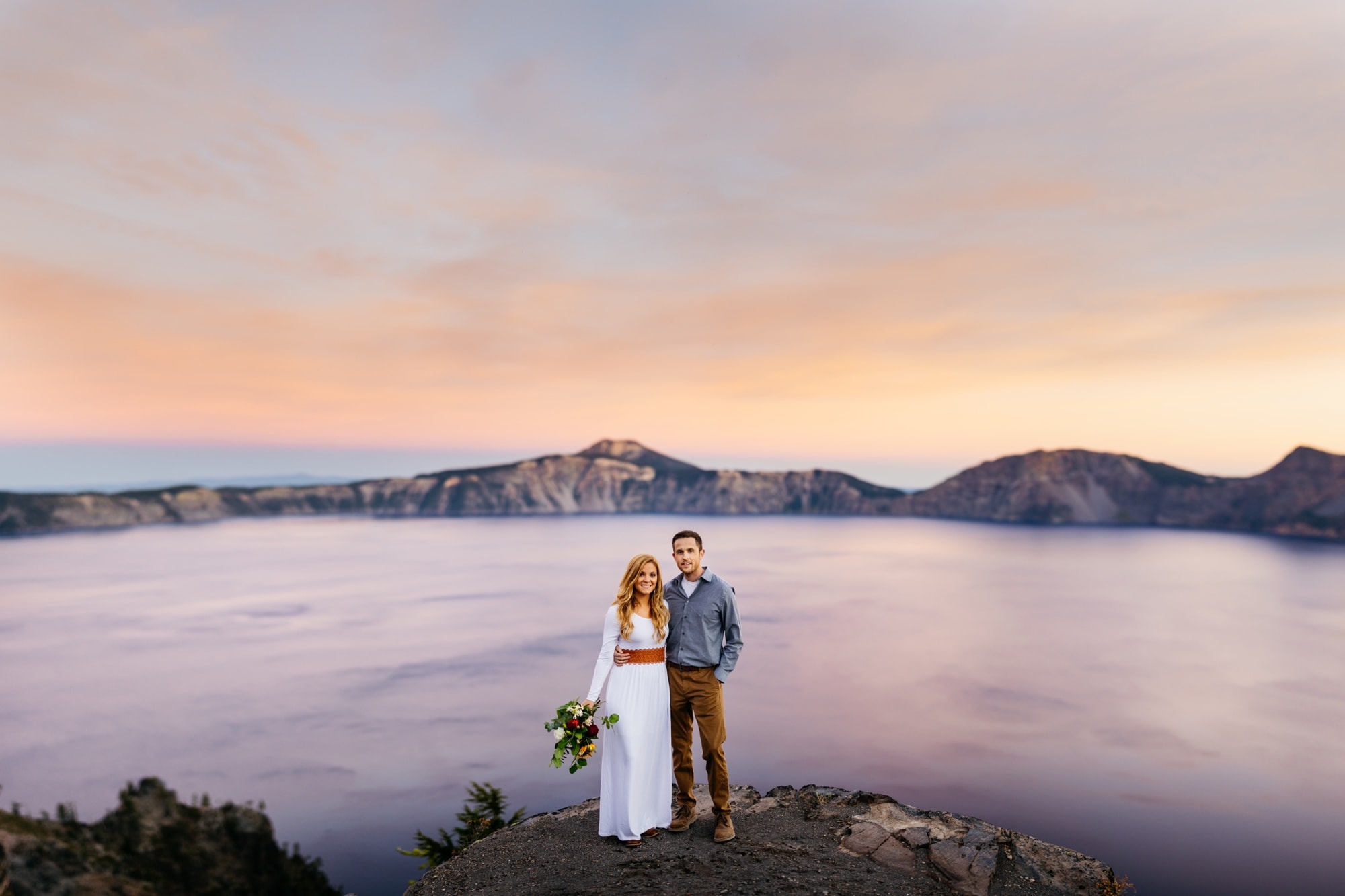 Crater Lake Oregon Elopement