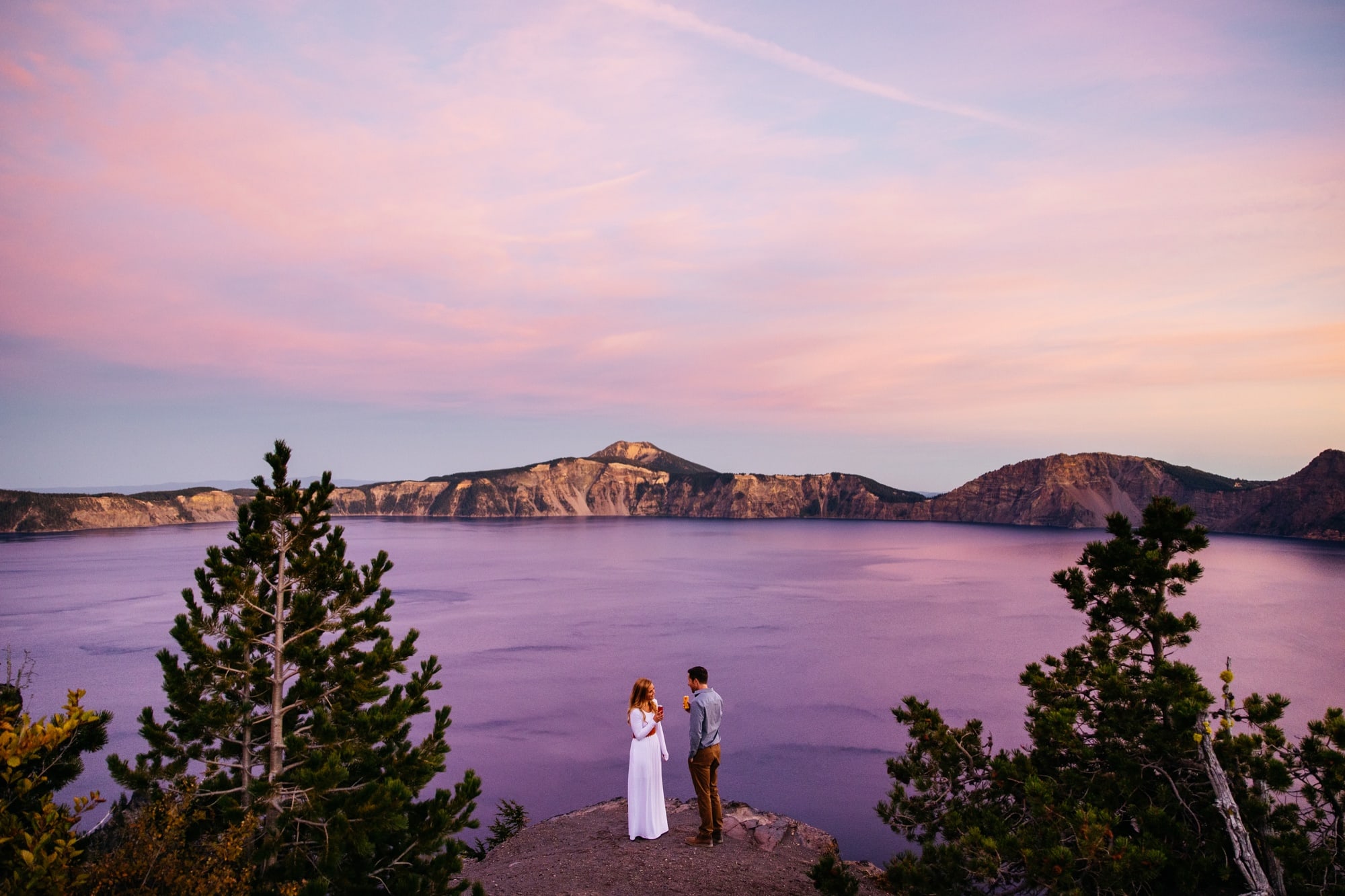 Crater Lake Oregon Elopement