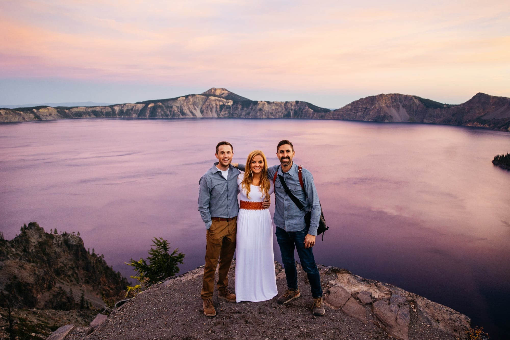 Crater Lake Oregon Elopement