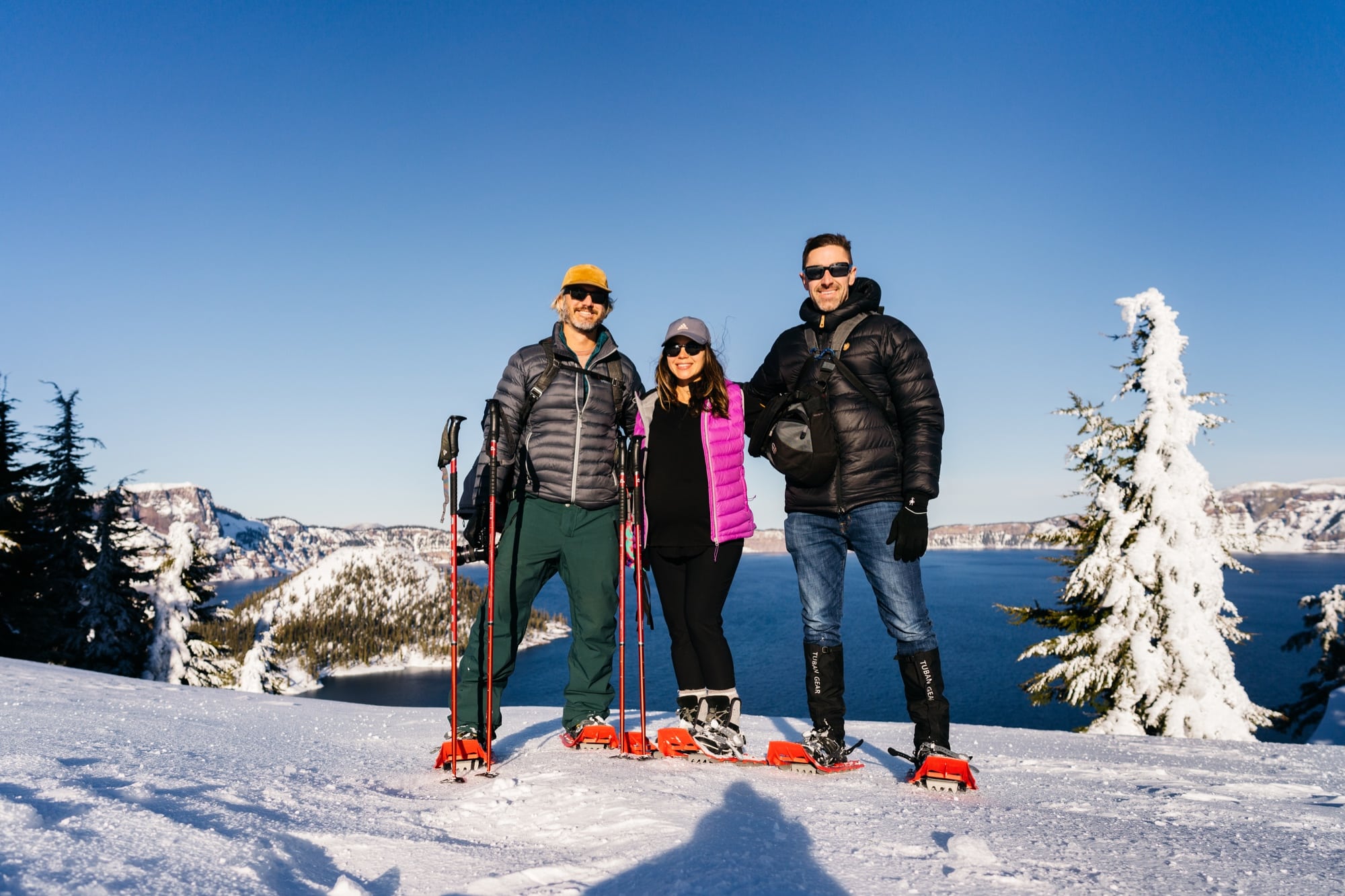 Crater Lake Winter elopement