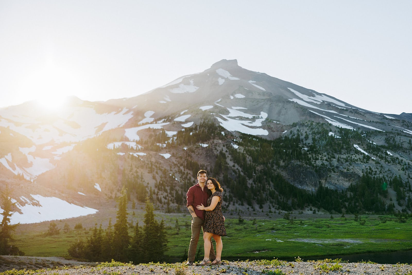 Green Lakes Trail Elopement Photos